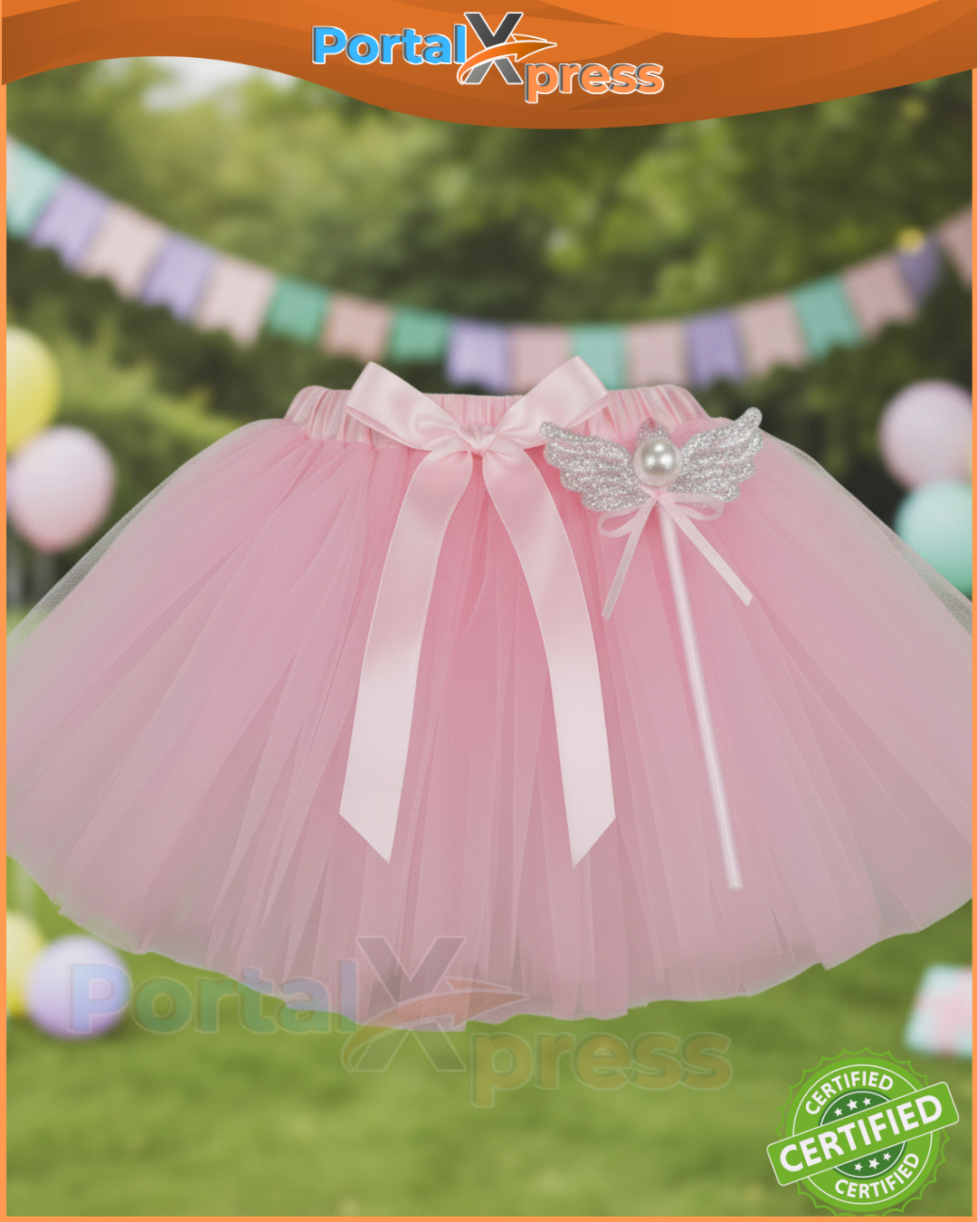 Alitas + Tutú + Vincha + Varita