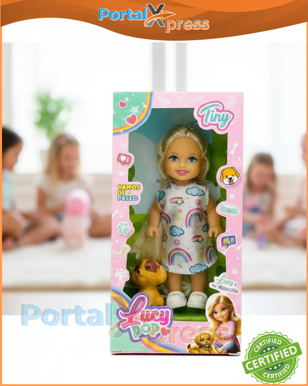 LUCY POP CON MASCOTA!!