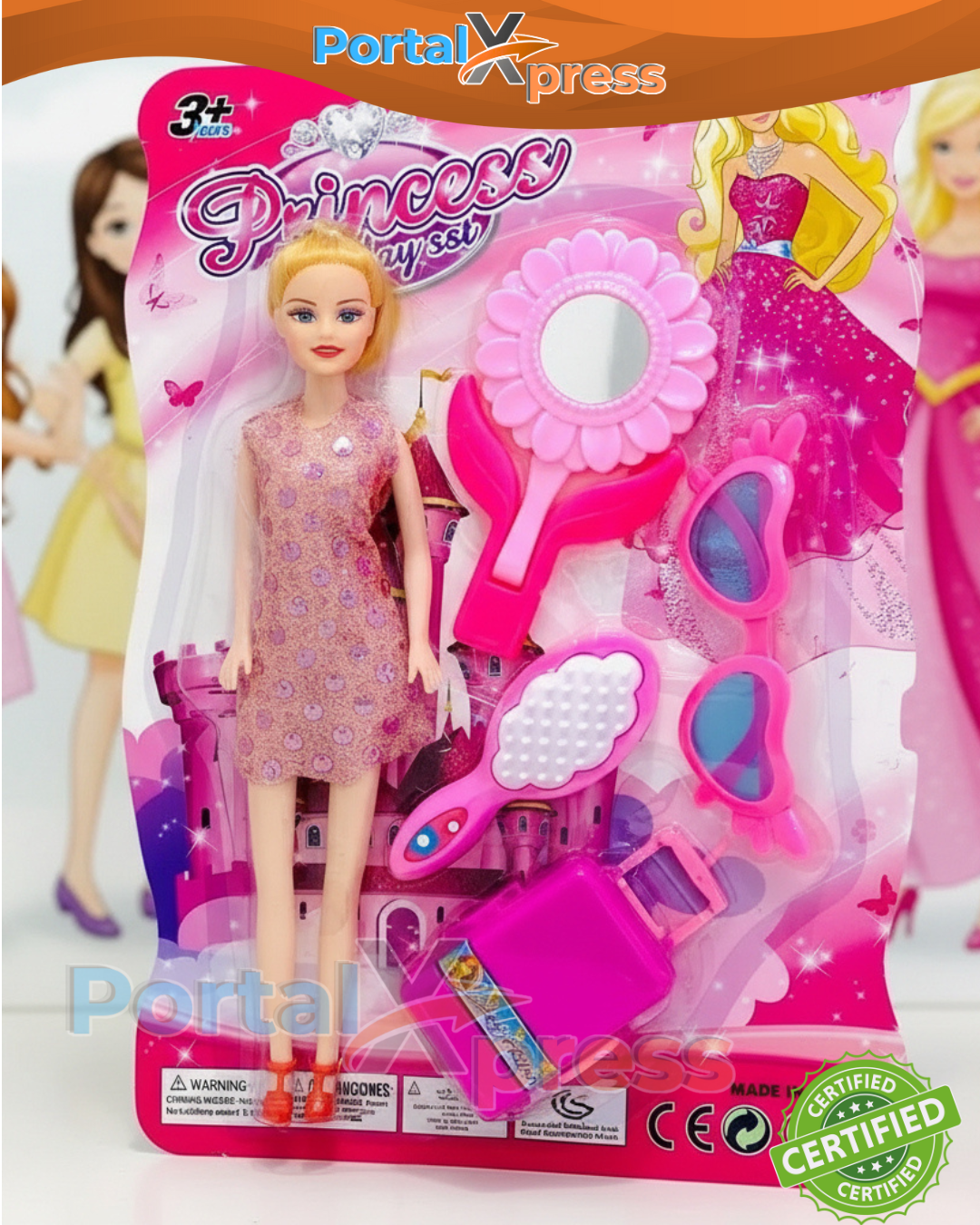 MUÑECA CON ACCESORIOS