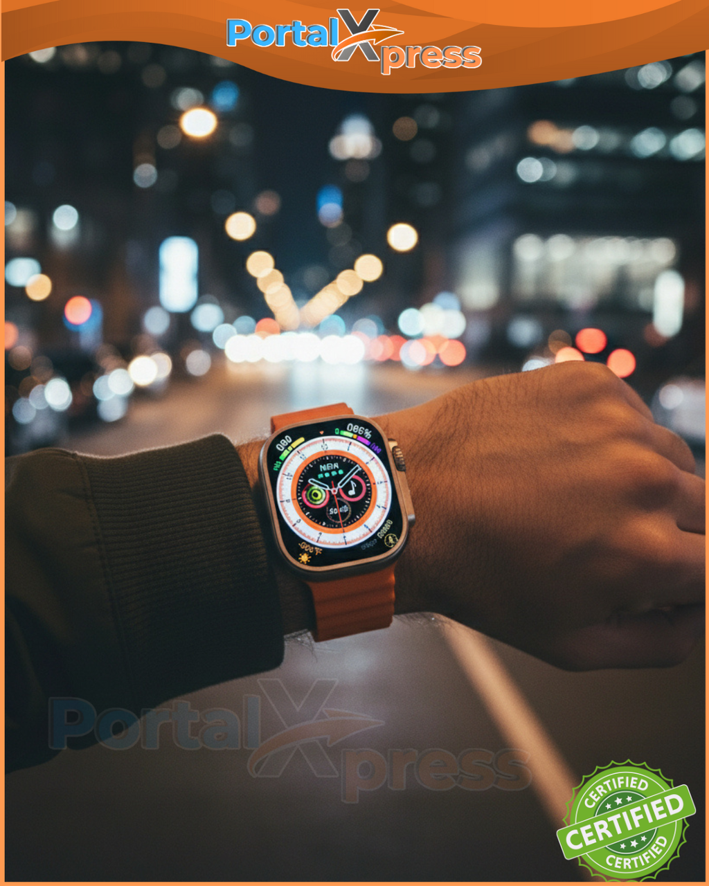 Smartwatch 2.09 Resistente Agua