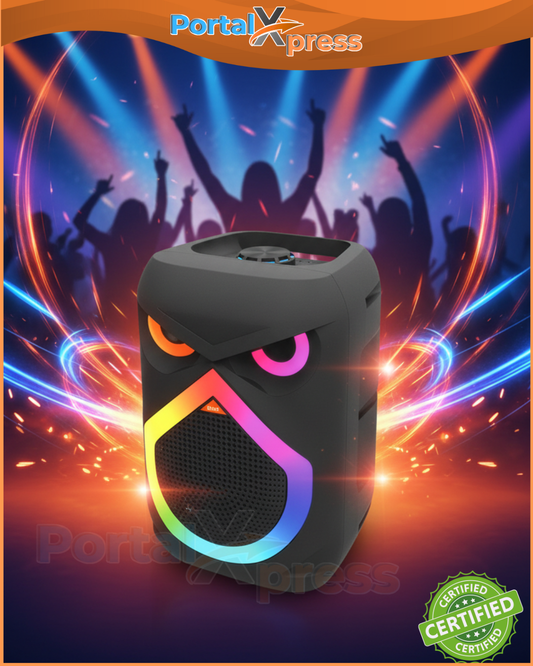 PARLANTE 8 PULGADAS RGB