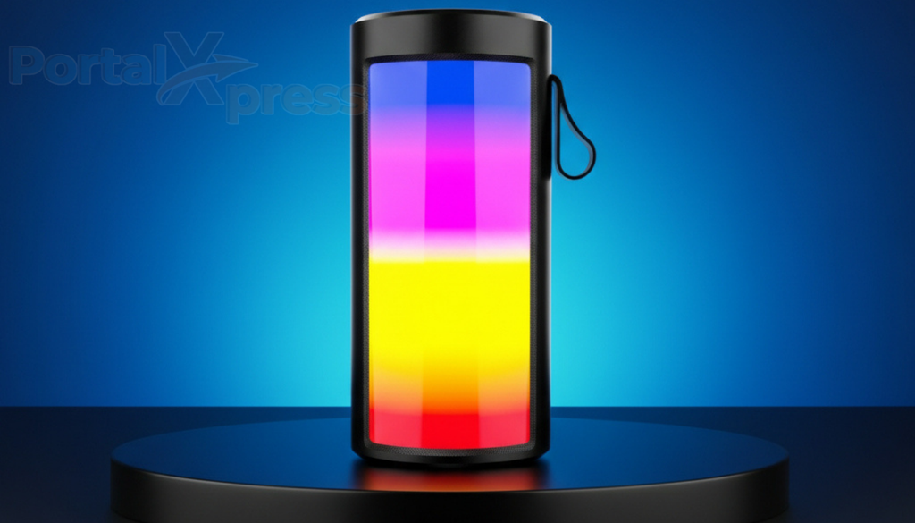 PARLANTE CON LUCES LED!!