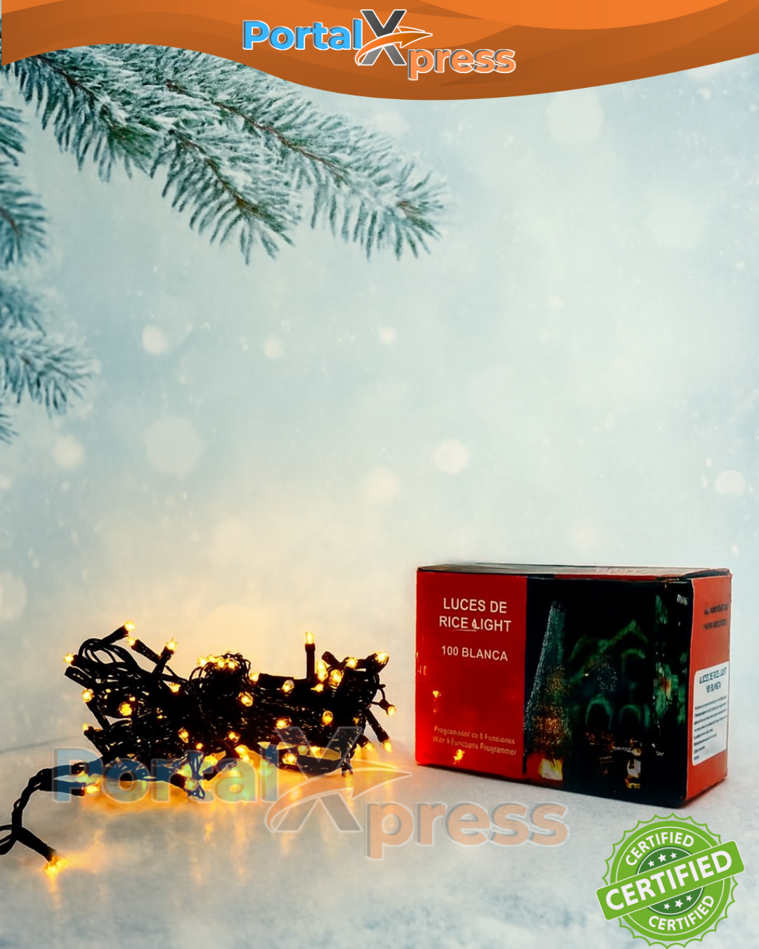 LUCES ARROZ BLANCA