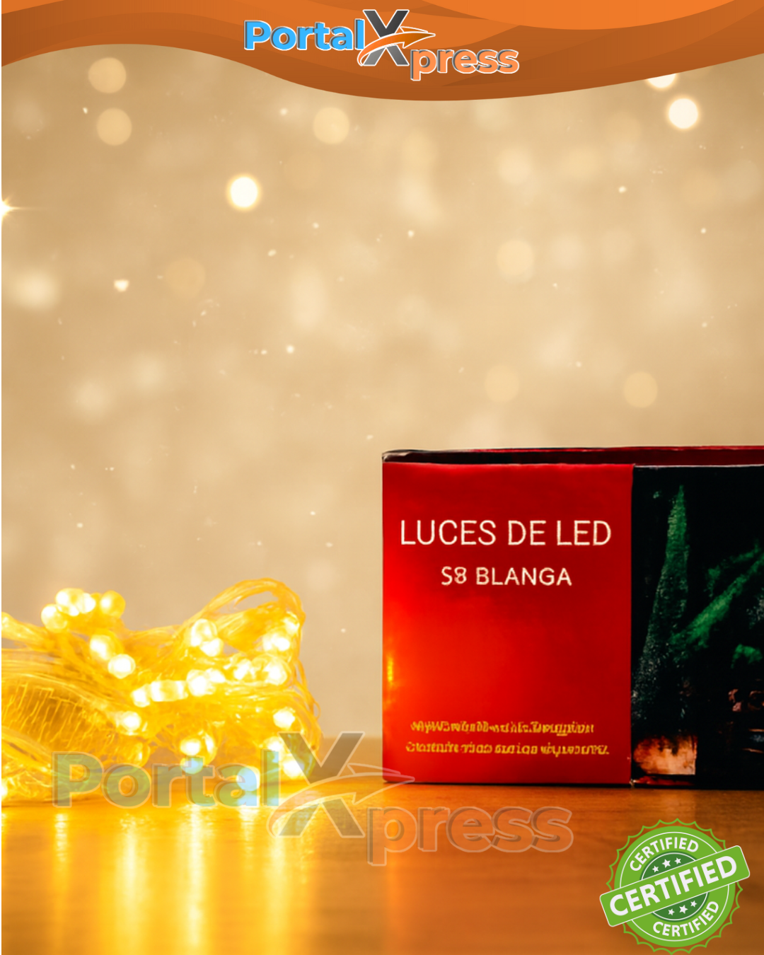 LUCES ARROZ BLANCA